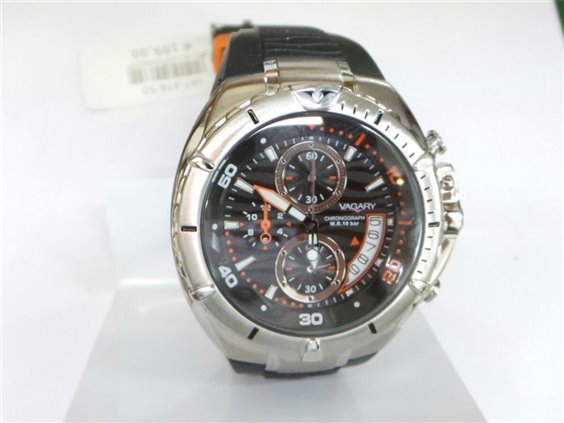 Orologio Vagary Uomo Aqua 39 in Acciaio IA7-419-50 - IA7-419-50